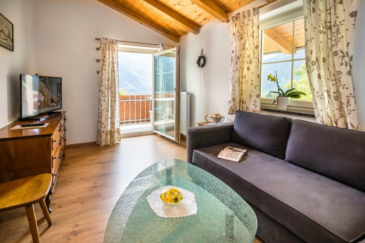Mareinhof - Urlaub Auf Dem Apfelbauernhof Appartement Partschins Buitenkant foto
